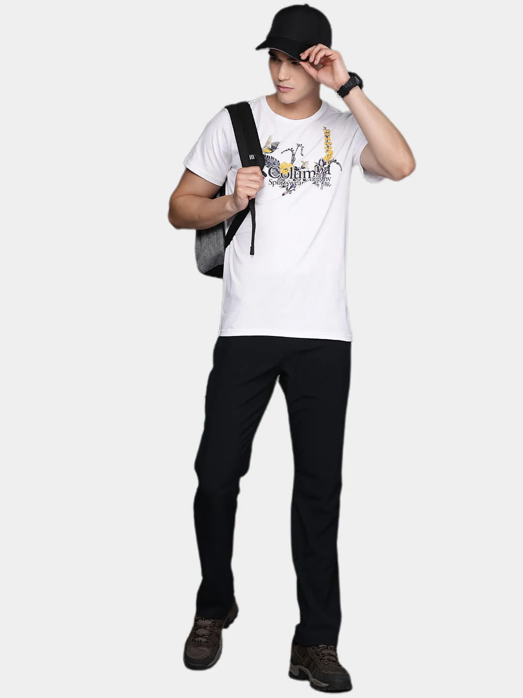 Columbia Men White Path Lake Graphic II Tshirt