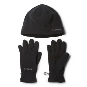 Columbia Unisex Black Fast Trek Hat and Glove Set