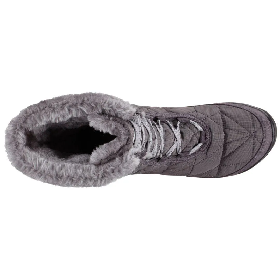 Columbia Women Grey MINX MID II OMNI-HEAT Water Resistant Shoes