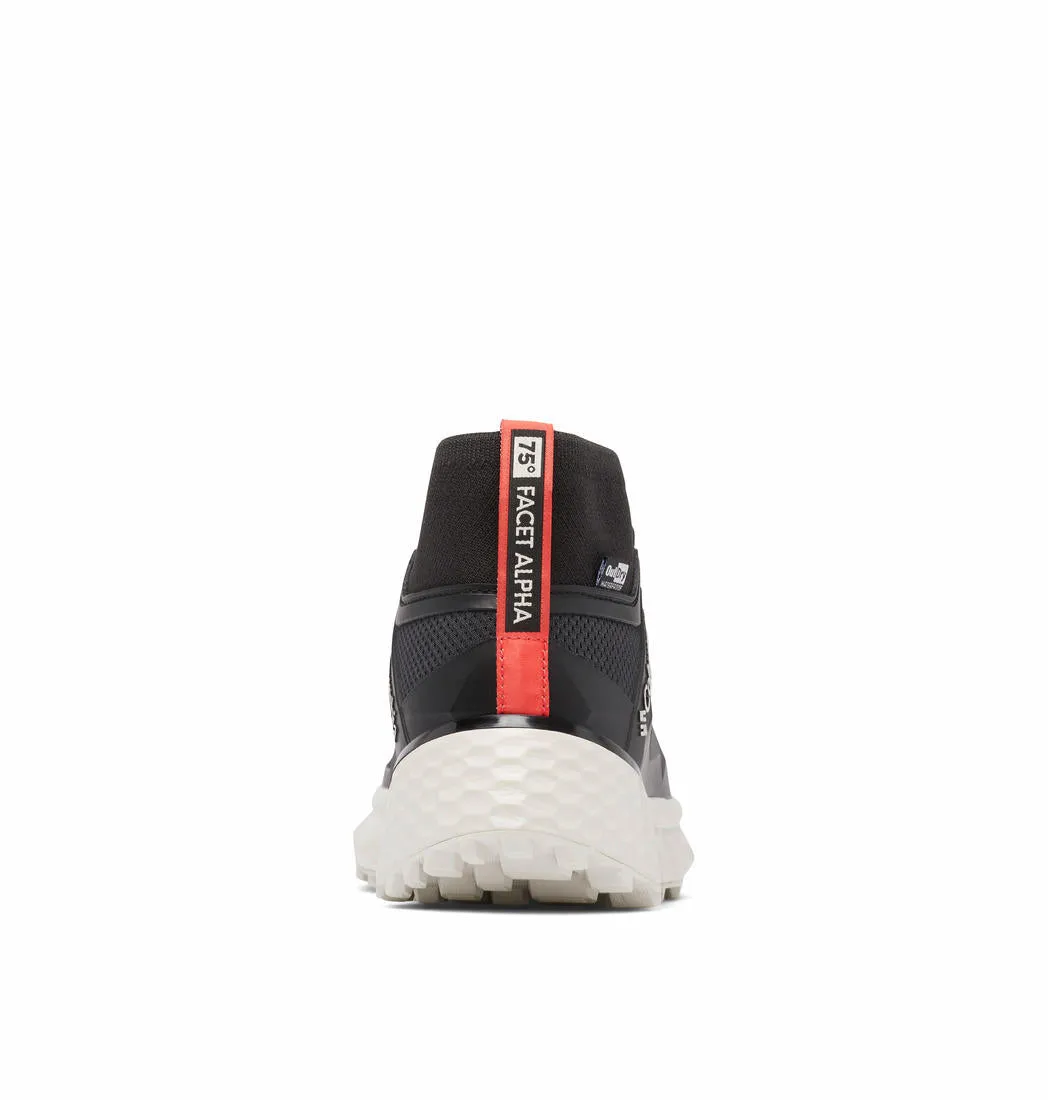 Columbia Womens Black Facet 75 Alpha Outdry Shoes