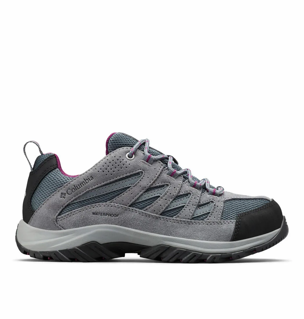 Columbia Womens Grey CRESTWOOD WATERPROOF Shoes