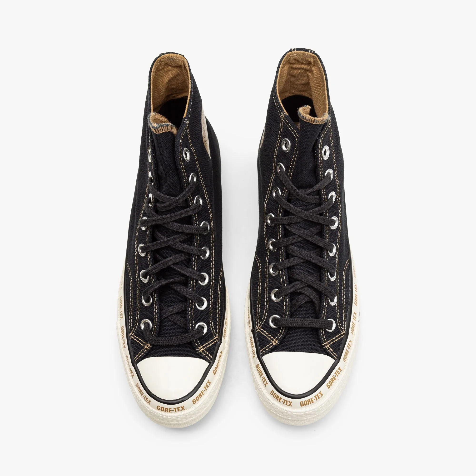 Converse Chuck 70 Hi GTX Black / Toadstool Tan - Egret
