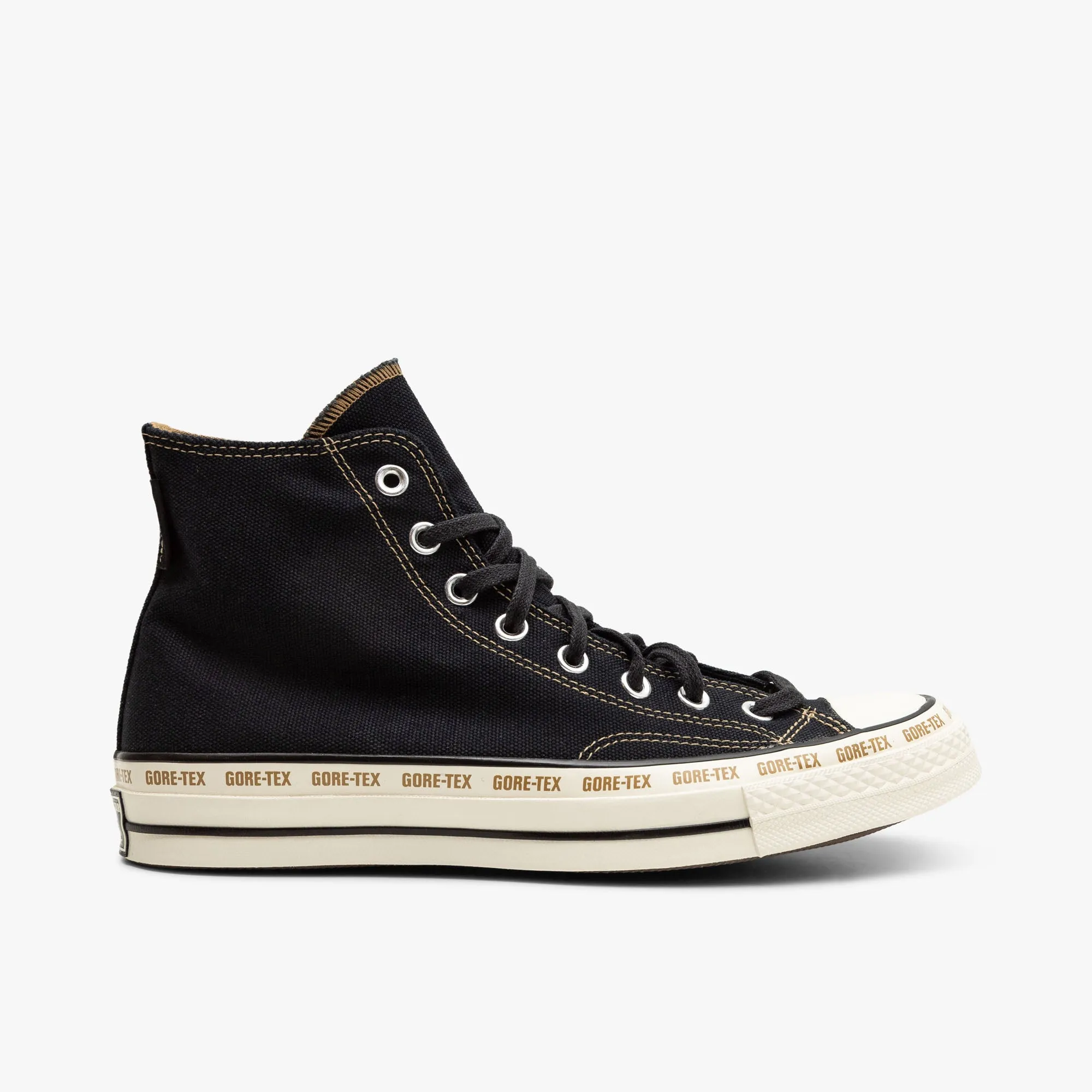 Converse Chuck 70 Hi GTX Black / Toadstool Tan - Egret