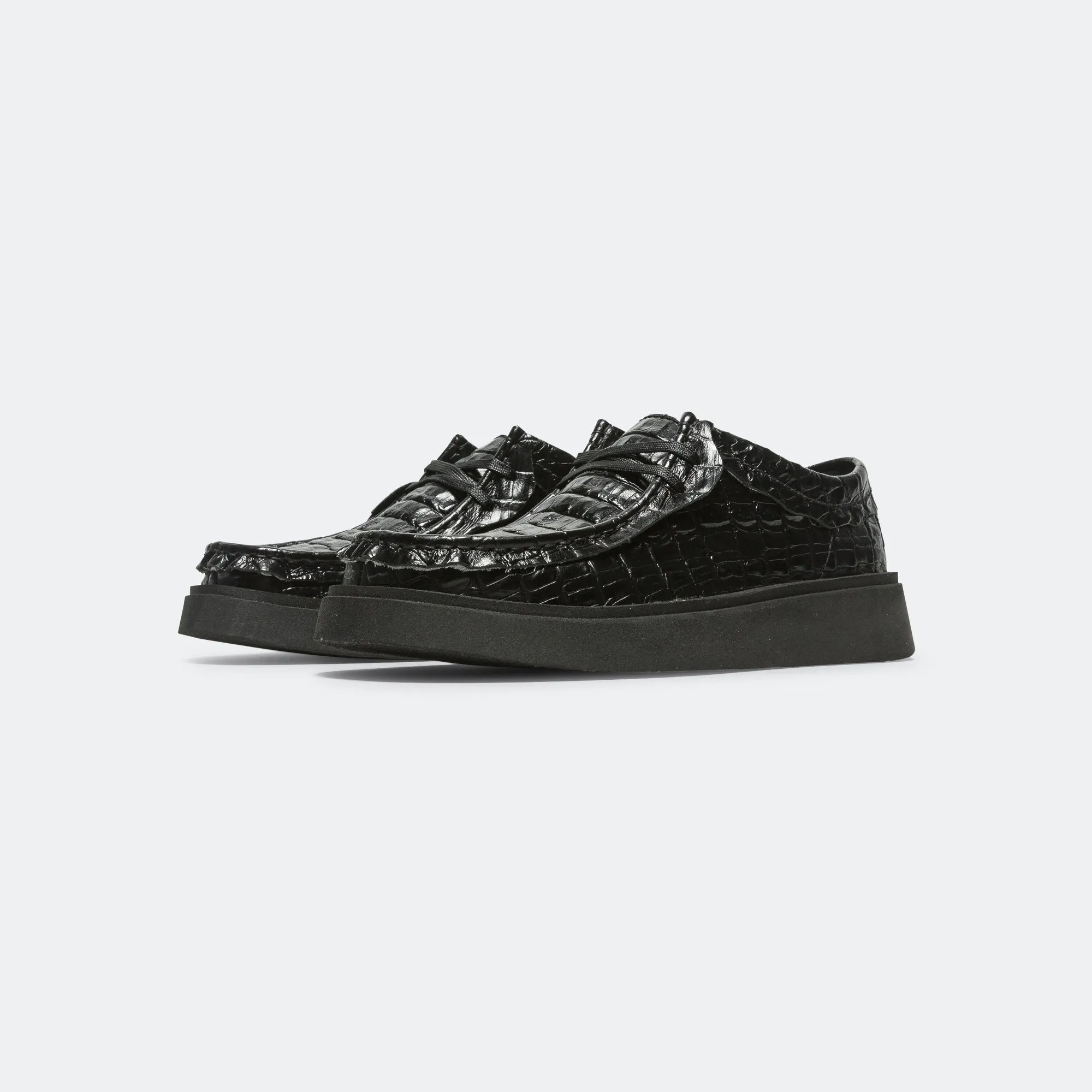 CUR Torview x Martine Rose - Black Leather