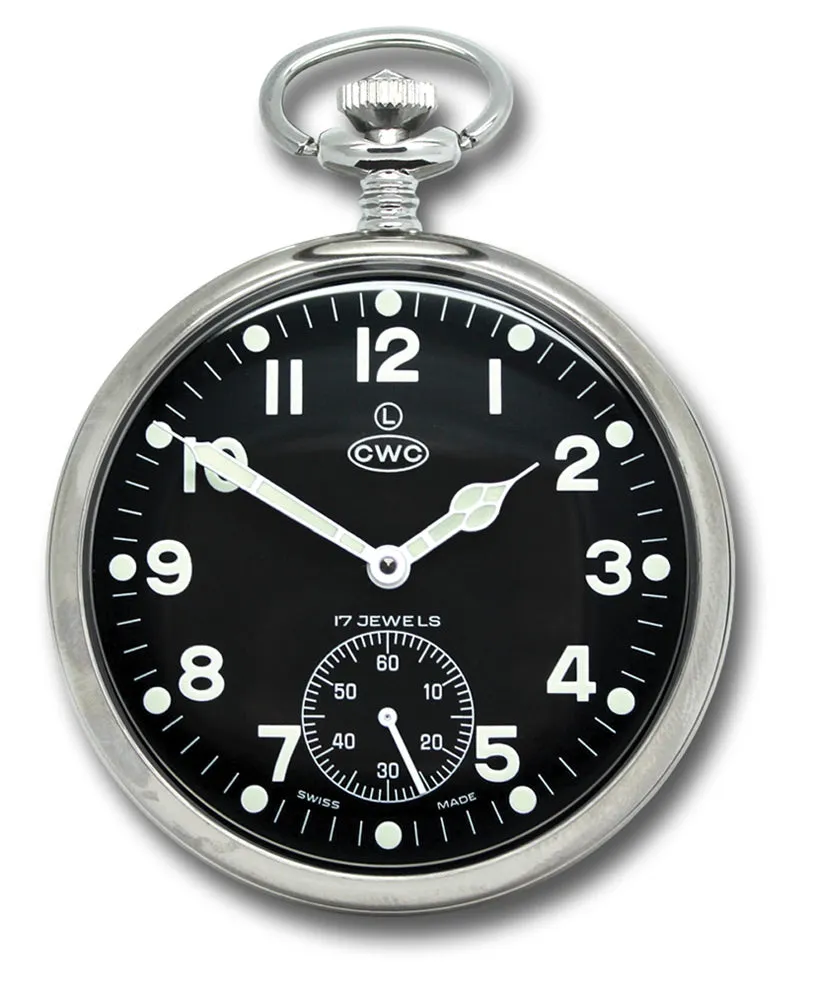 CWC MECHANICAL POCKET WATCH Silvermans