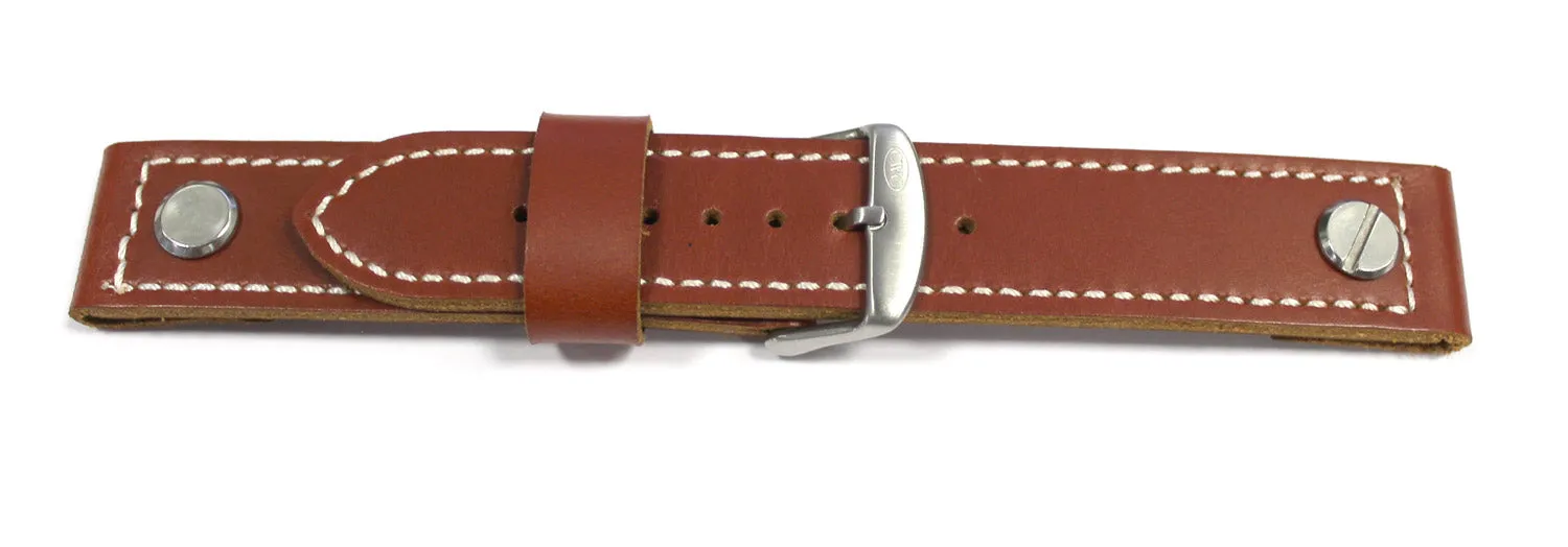 CWC PREMIUM LEATHER STRAP - 20MM Silvermans