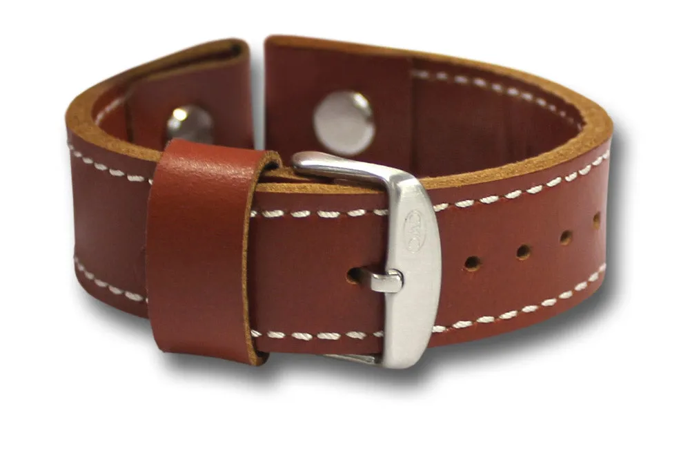 CWC PREMIUM LEATHER STRAP - 20MM Silvermans