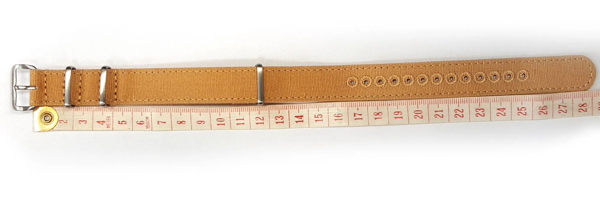 CWC VINTAGE CANVAS WATCH STRAP Silvermans