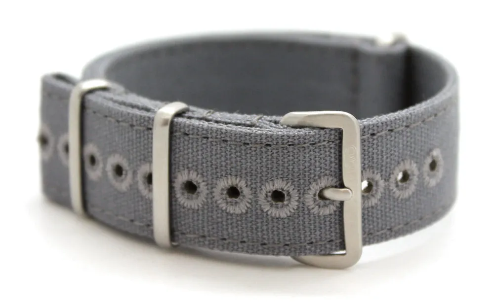 CWC VINTAGE CANVAS WATCH STRAP Silvermans