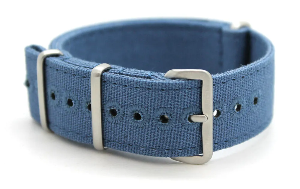 CWC VINTAGE CANVAS WATCH STRAP Silvermans
