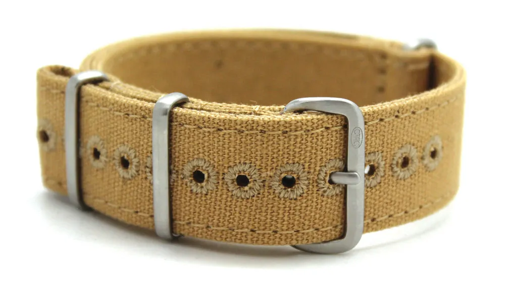 CWC VINTAGE CANVAS WATCH STRAP Silvermans