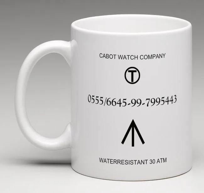 CWC WHITE CERAMIC MUG Silvermans