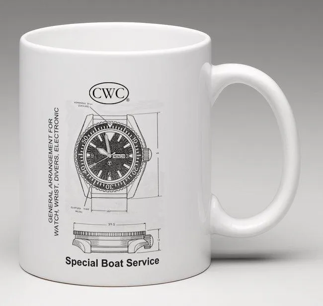CWC WHITE CERAMIC MUG Silvermans