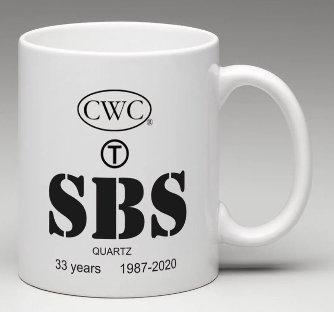CWC WHITE CERAMIC MUG Silvermans