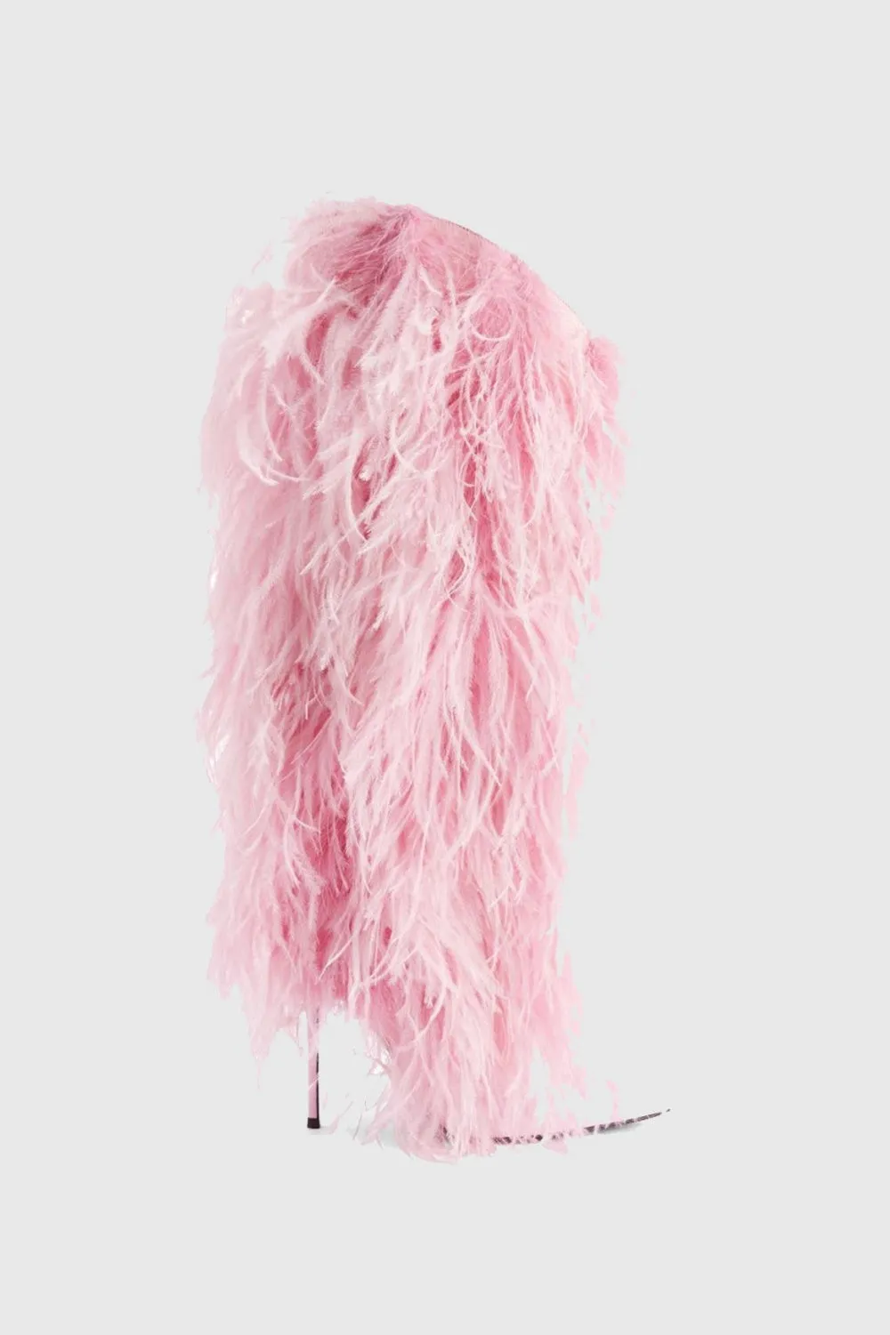 Danica Feather Knee-high Boots - Pink Gloria Lanvin