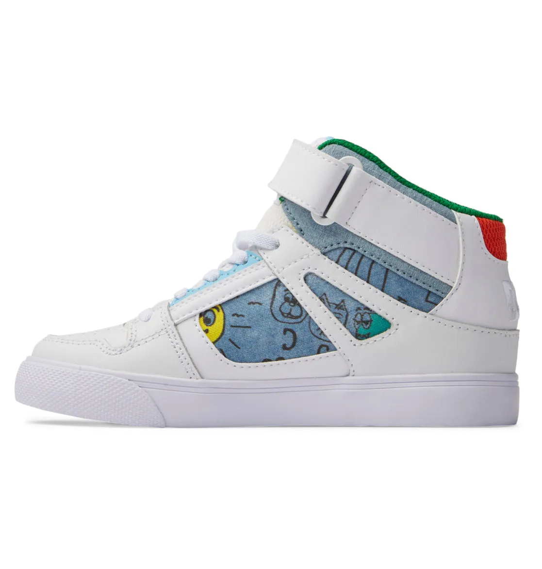 DC Shoes Kids Pure High Top EV Trainers