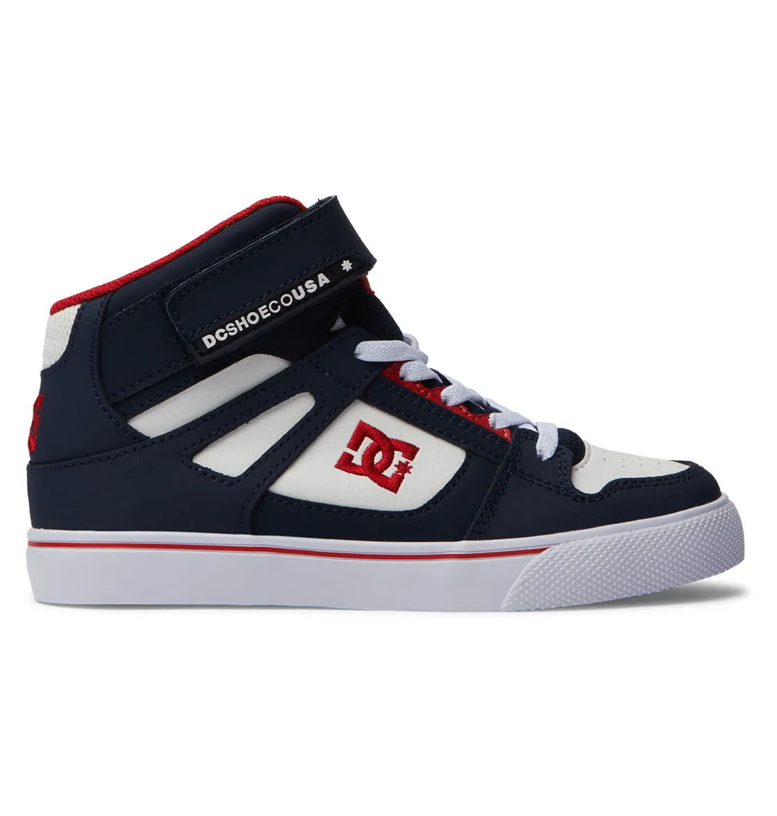 DC Shoes Kids Pure High Top EV Trainers