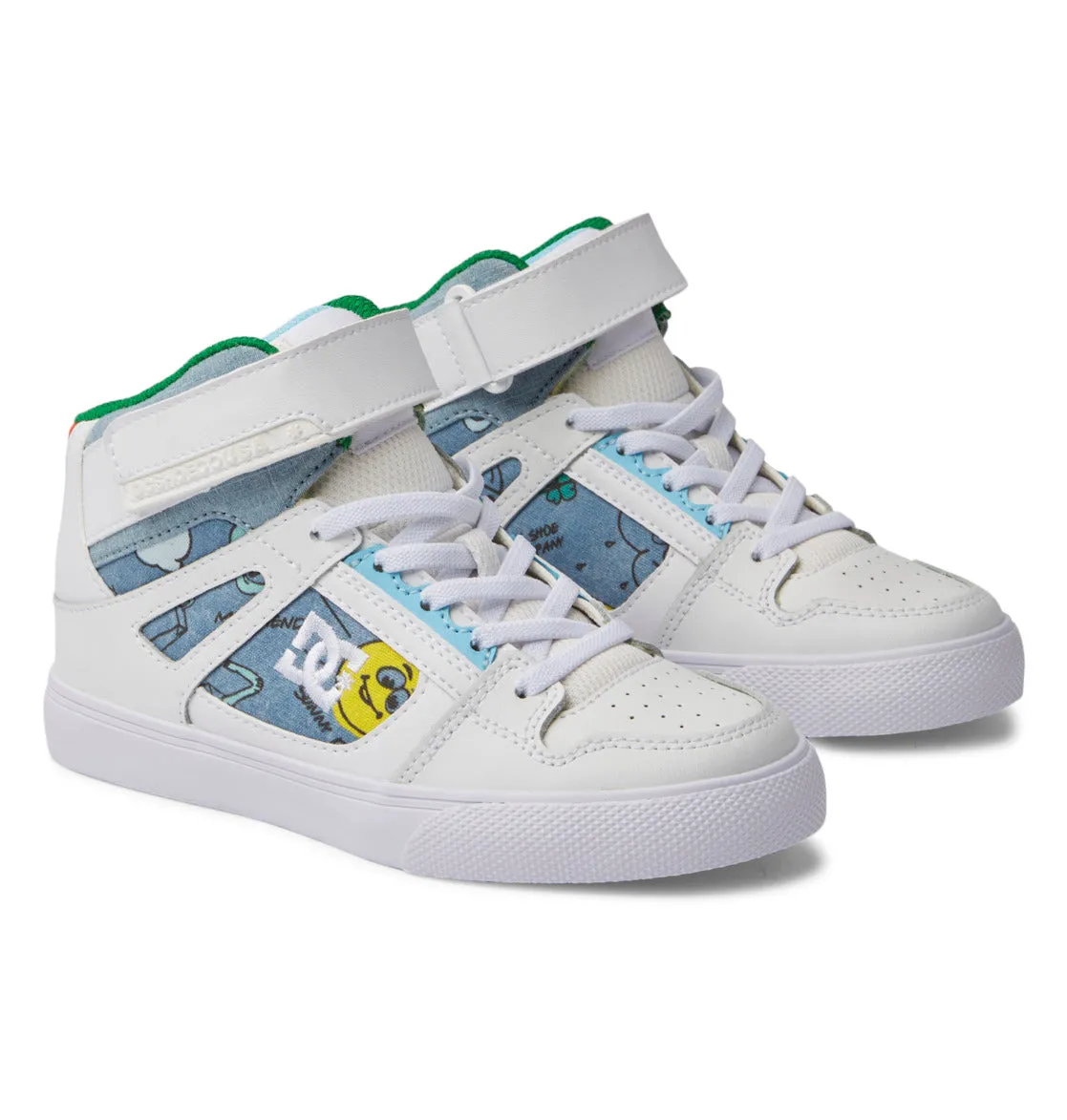 DC Shoes Kids Pure High Top EV Trainers