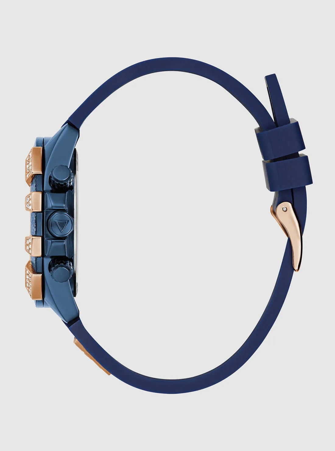 Denim Blue Iconic 40th Silicone Watch Guess