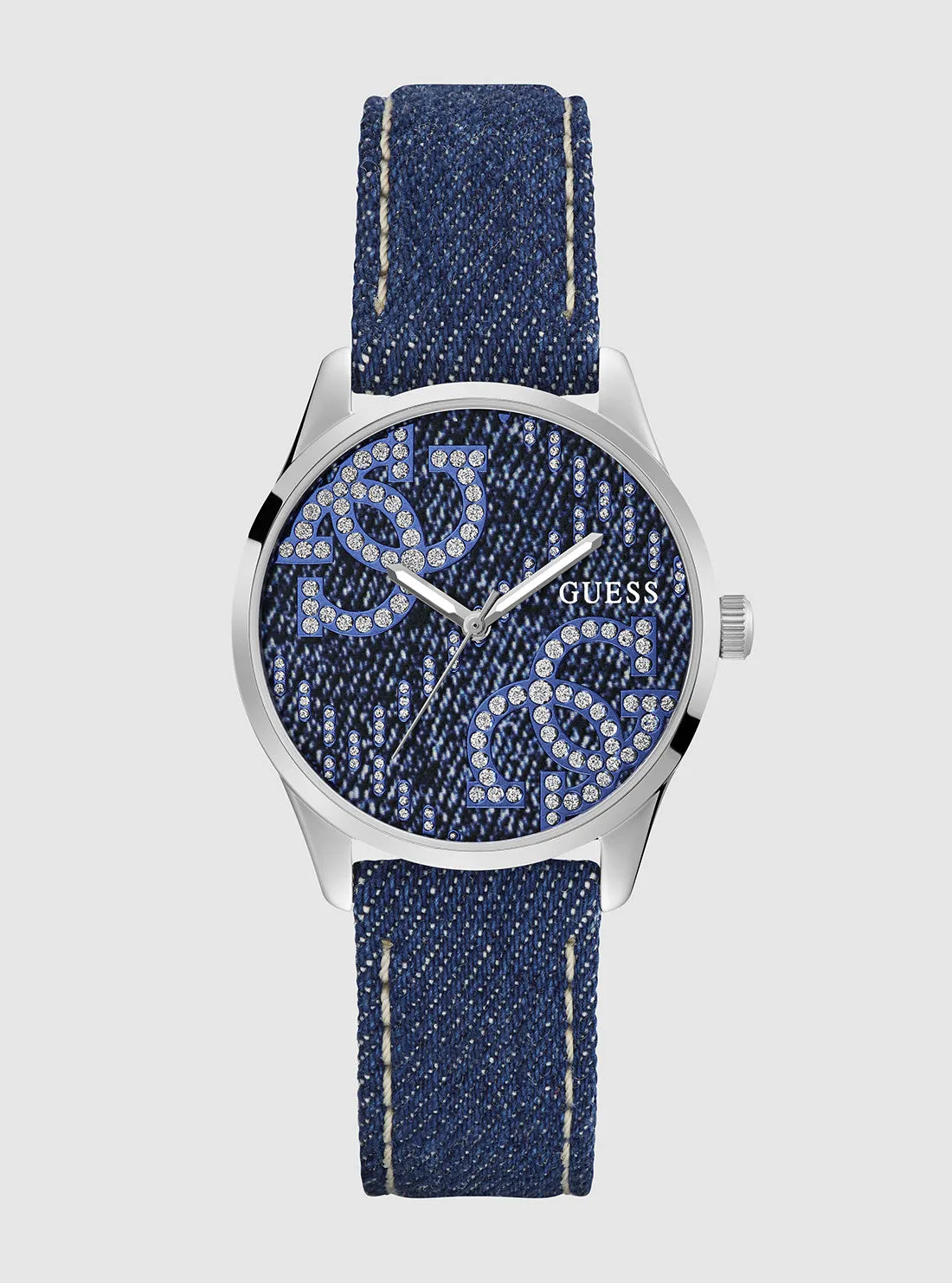 Denim G Stitch Watch Guess
