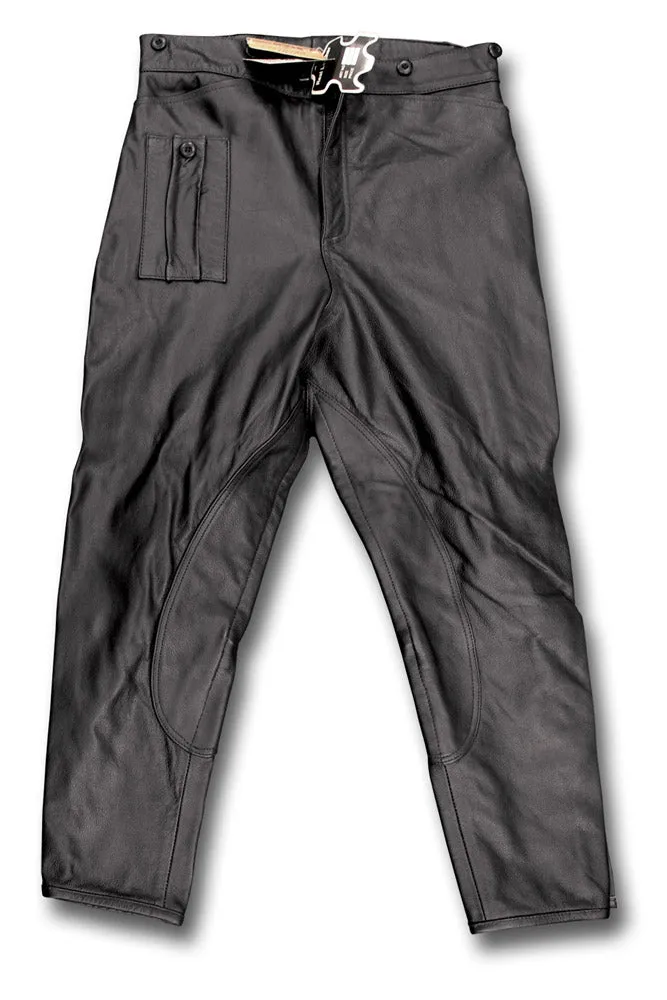 DESPATCH RIDER BREECHES BLACK Silvermans