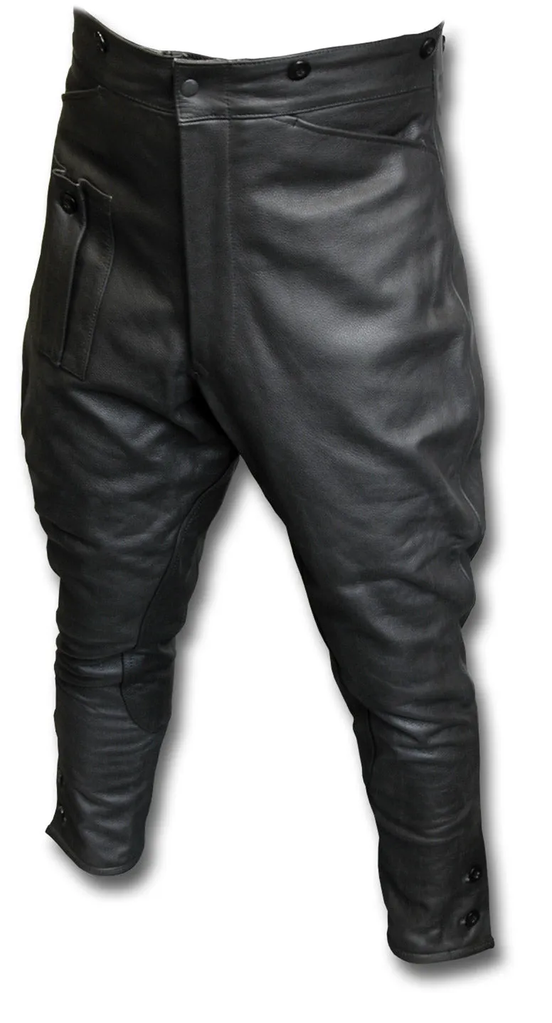 DESPATCH RIDER BREECHES BLACK Silvermans
