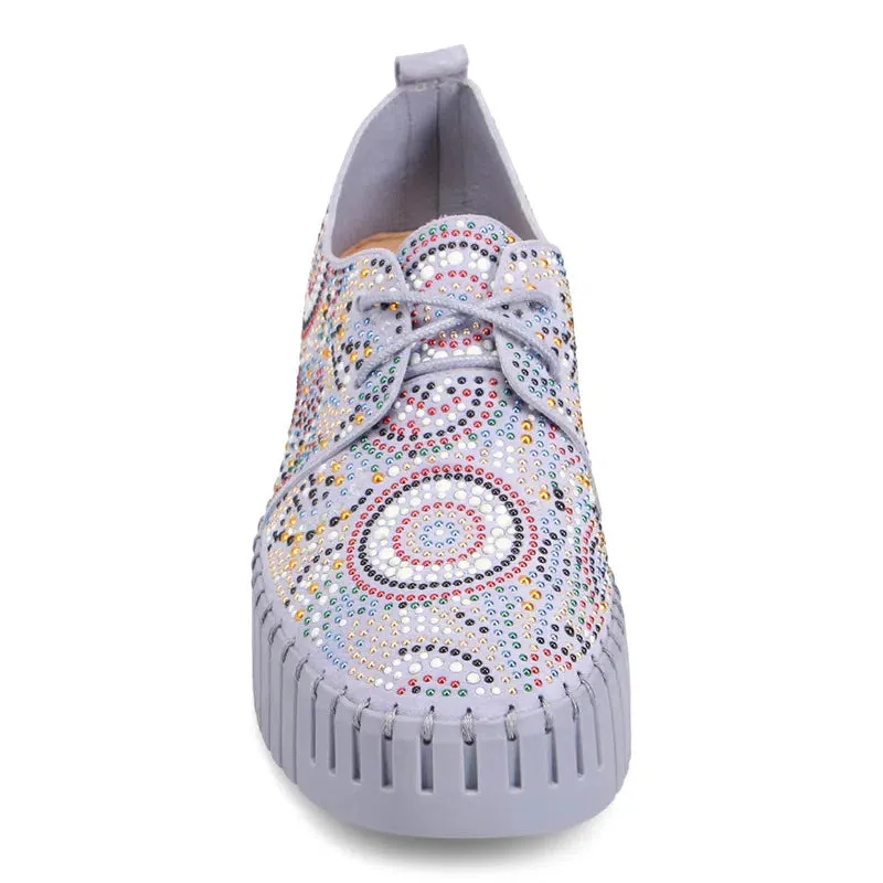 Django & Juliette Birming Sneaker - Denim/White