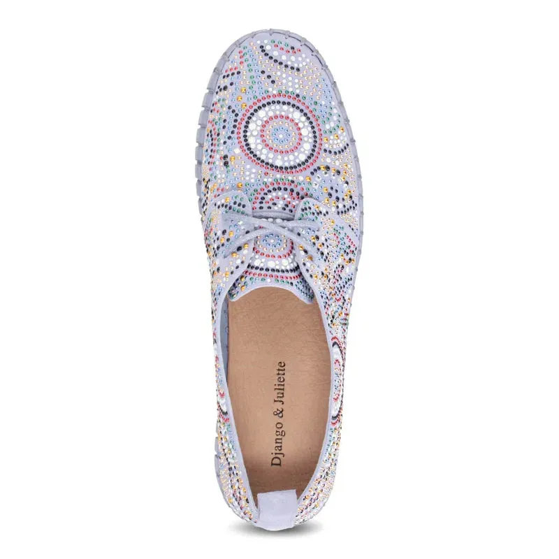 Django & Juliette Birming Sneaker - Denim/White