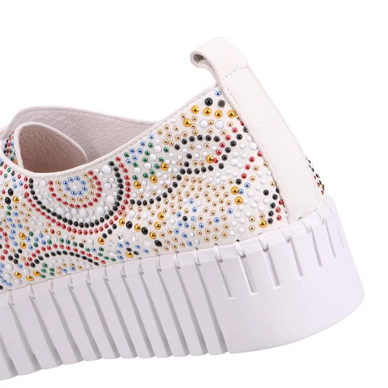 Django & Juliette Birming Sneaker - White/White