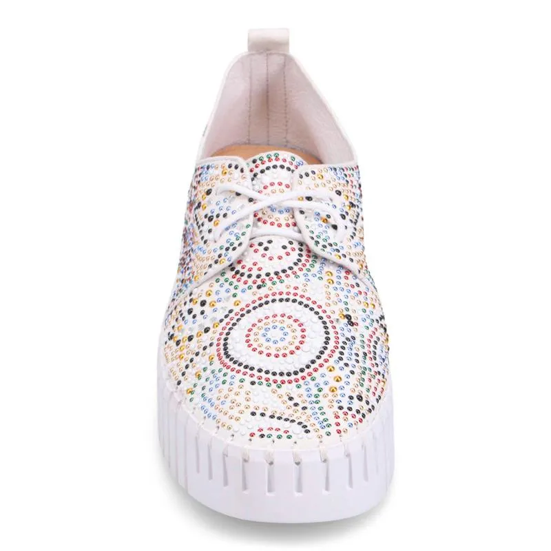 Django & Juliette Birming Sneaker - White/White