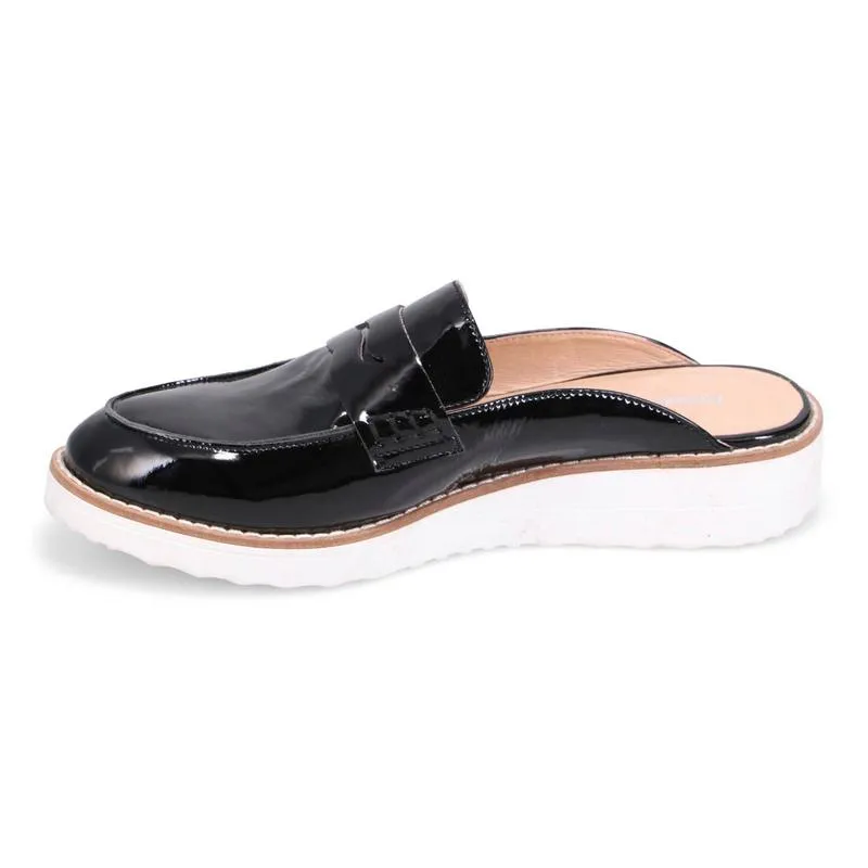 Django & Juliette Olmm Mule - Black/White