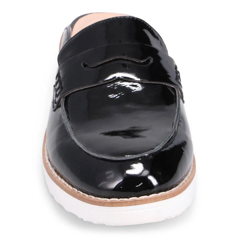 Django & Juliette Olmm Mule - Black/White
