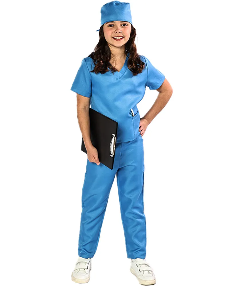 Doctor Scrubs Kids Costume