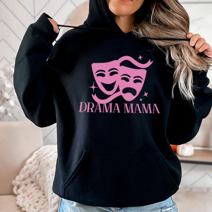 Drama Mama Drawstring Hoodie
