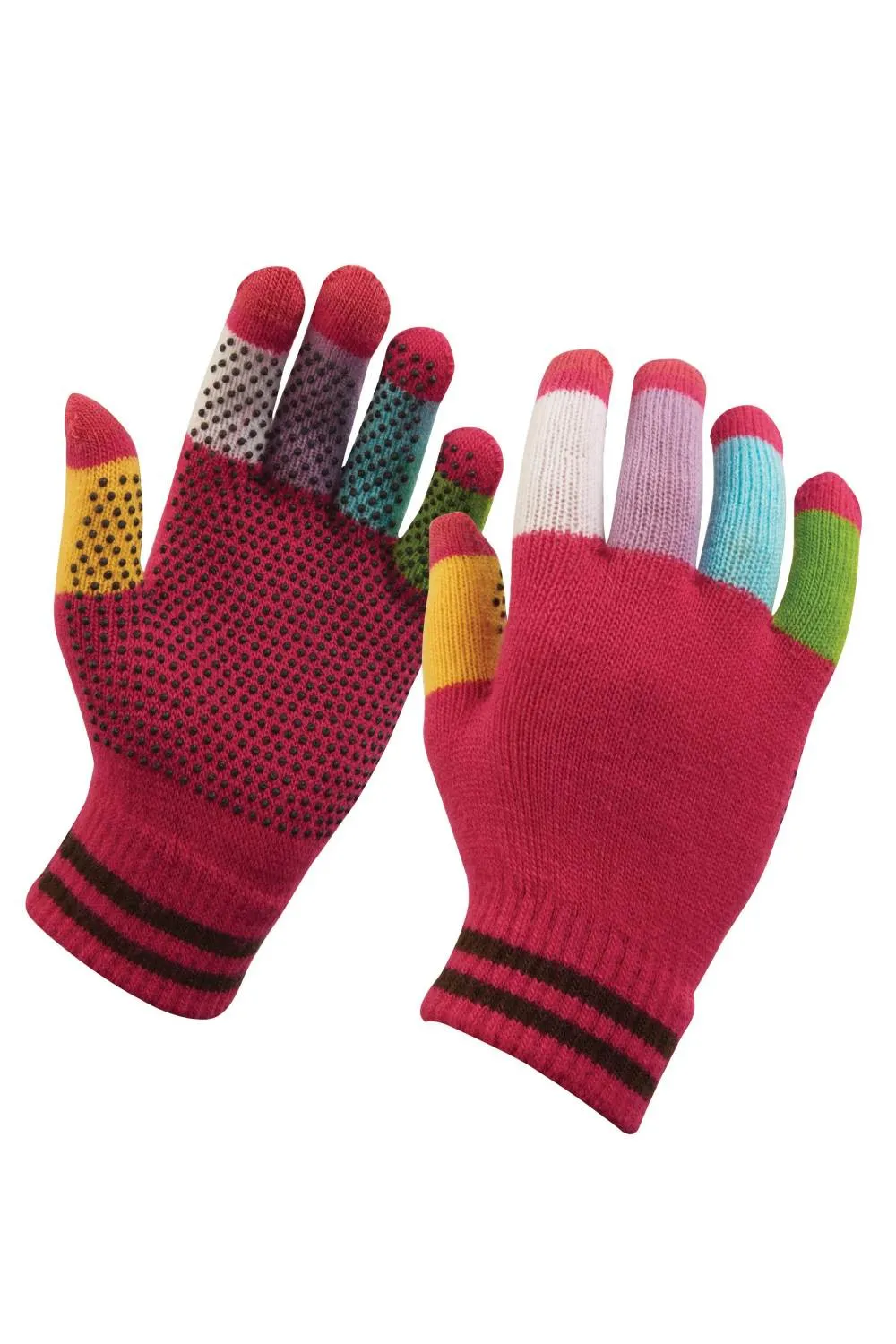 Dublin Childrens Magic Pimple Grip Riding Gloves