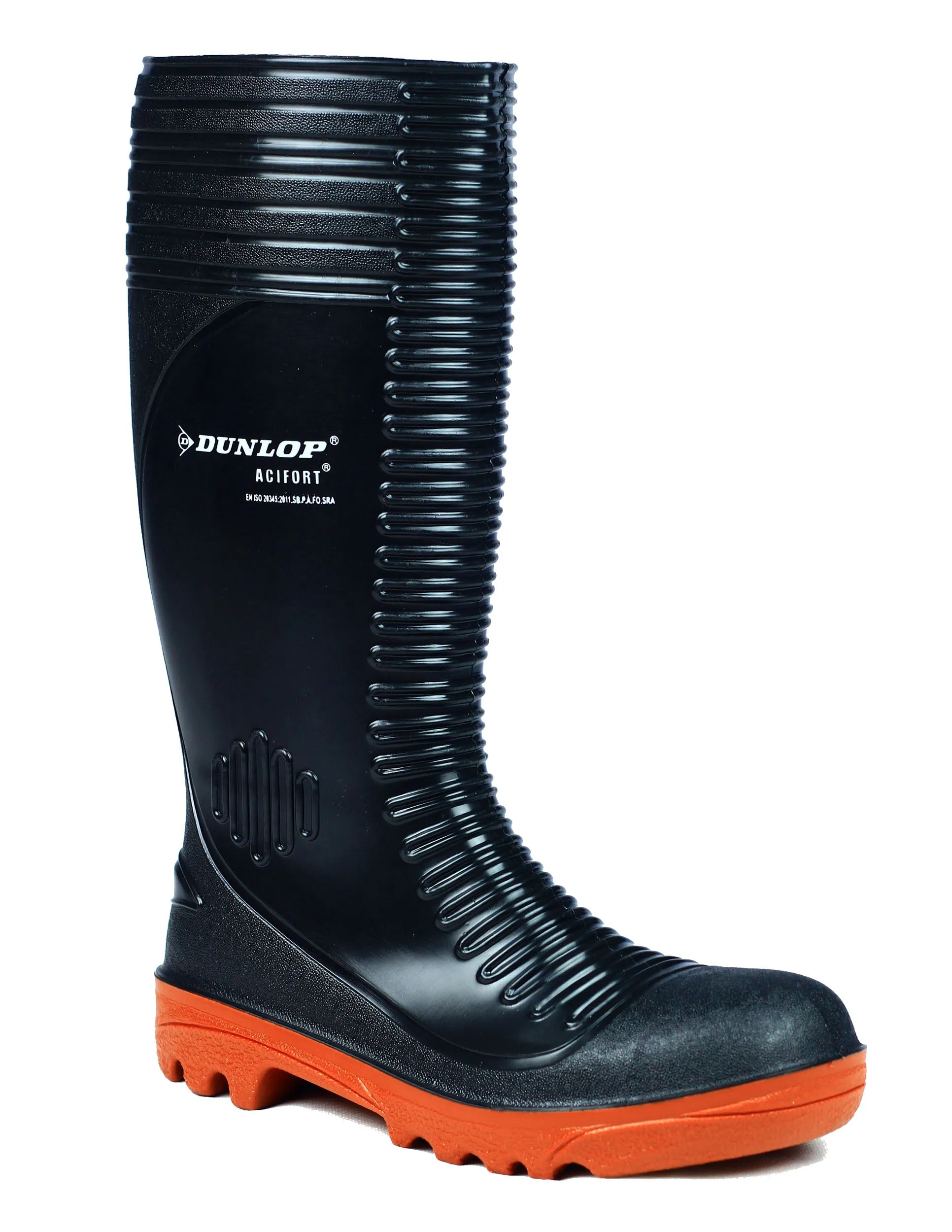 Dunlop Acifort Ribbed Full Safety Mens Wellington A252931