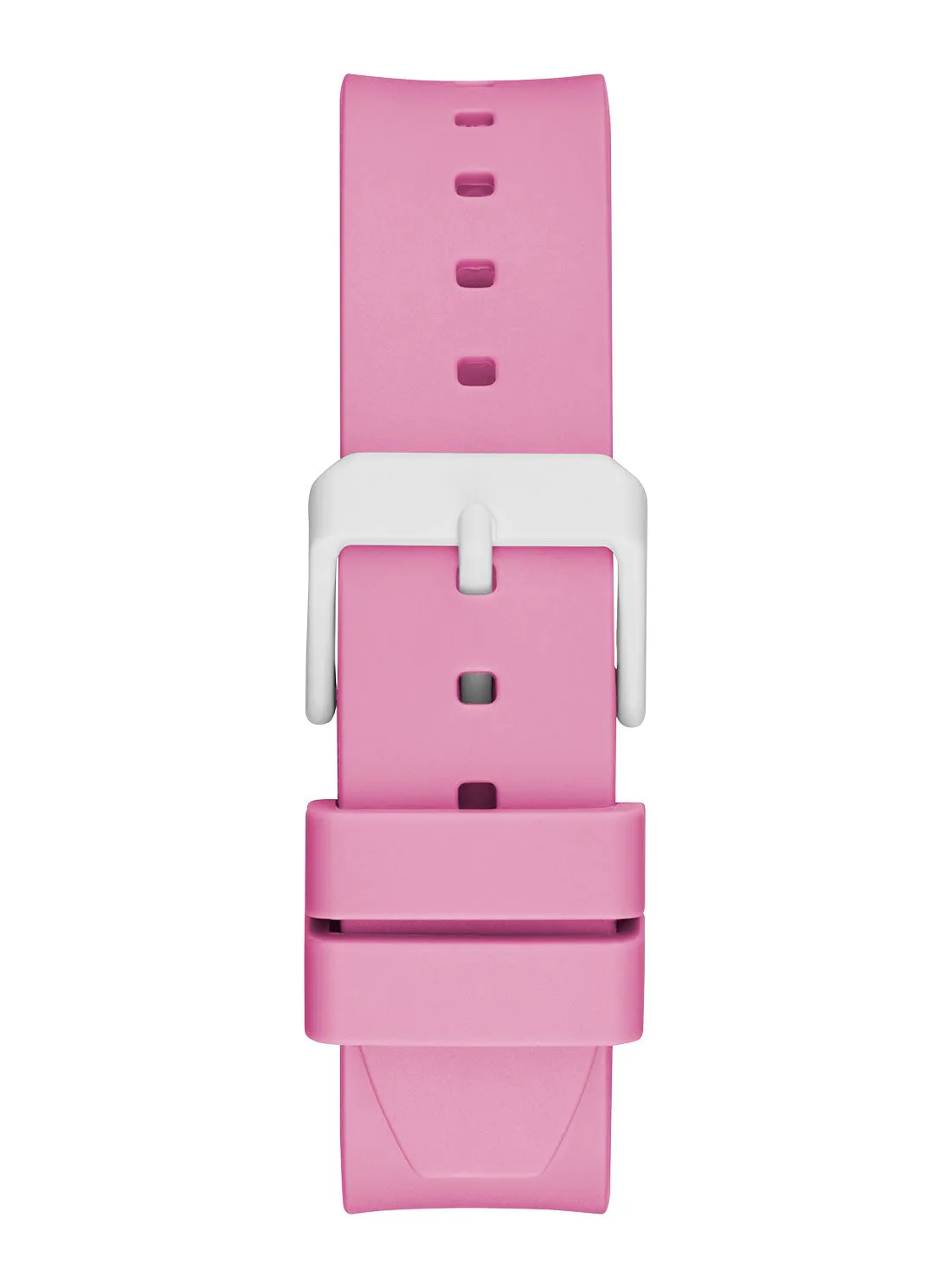 Eco Pink Outspoken Solar Nylon Watch Guess