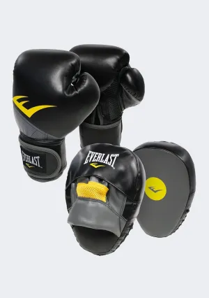Everlast Advance Glove and Mitt Combo - Black