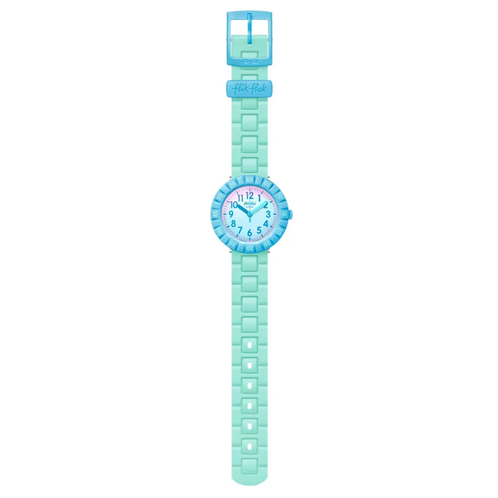 Flik Flak Blue Splash Kids Watch FCSP126