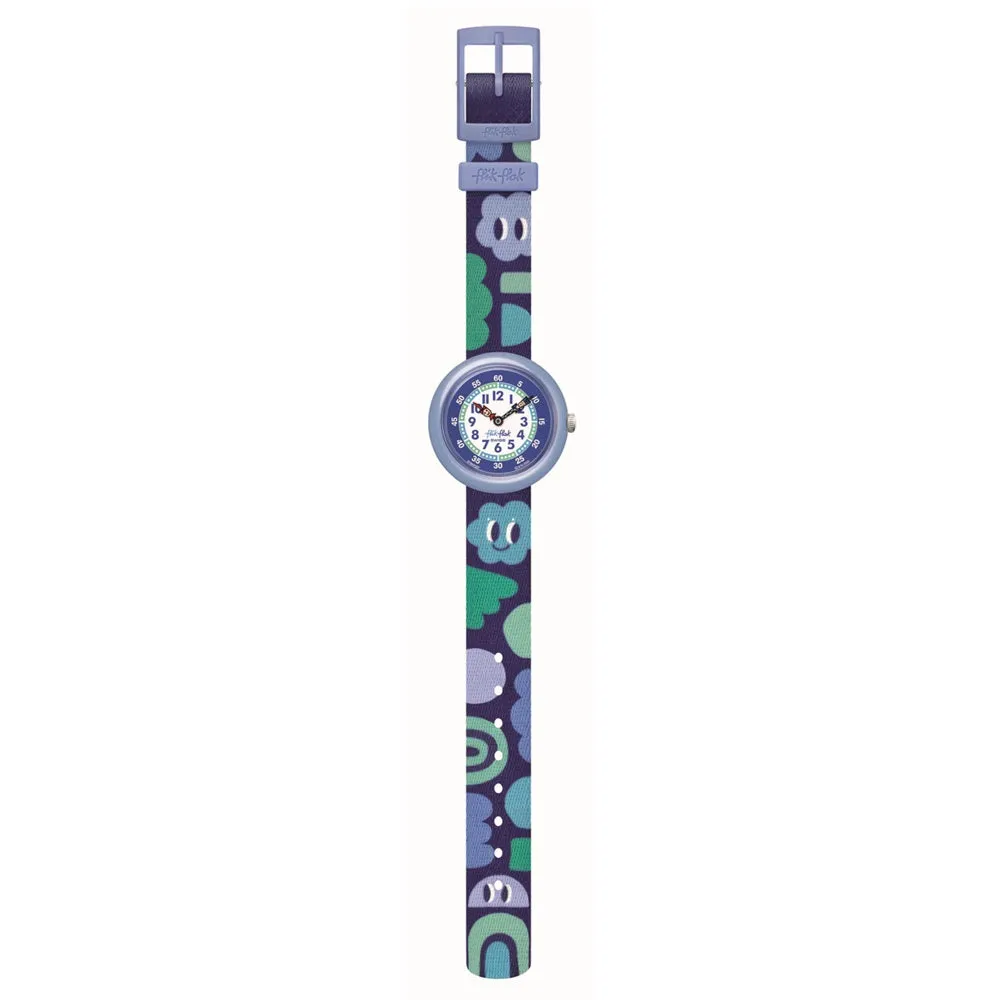 Flik Flak Smiling Clouds Kids Watch FBNP227