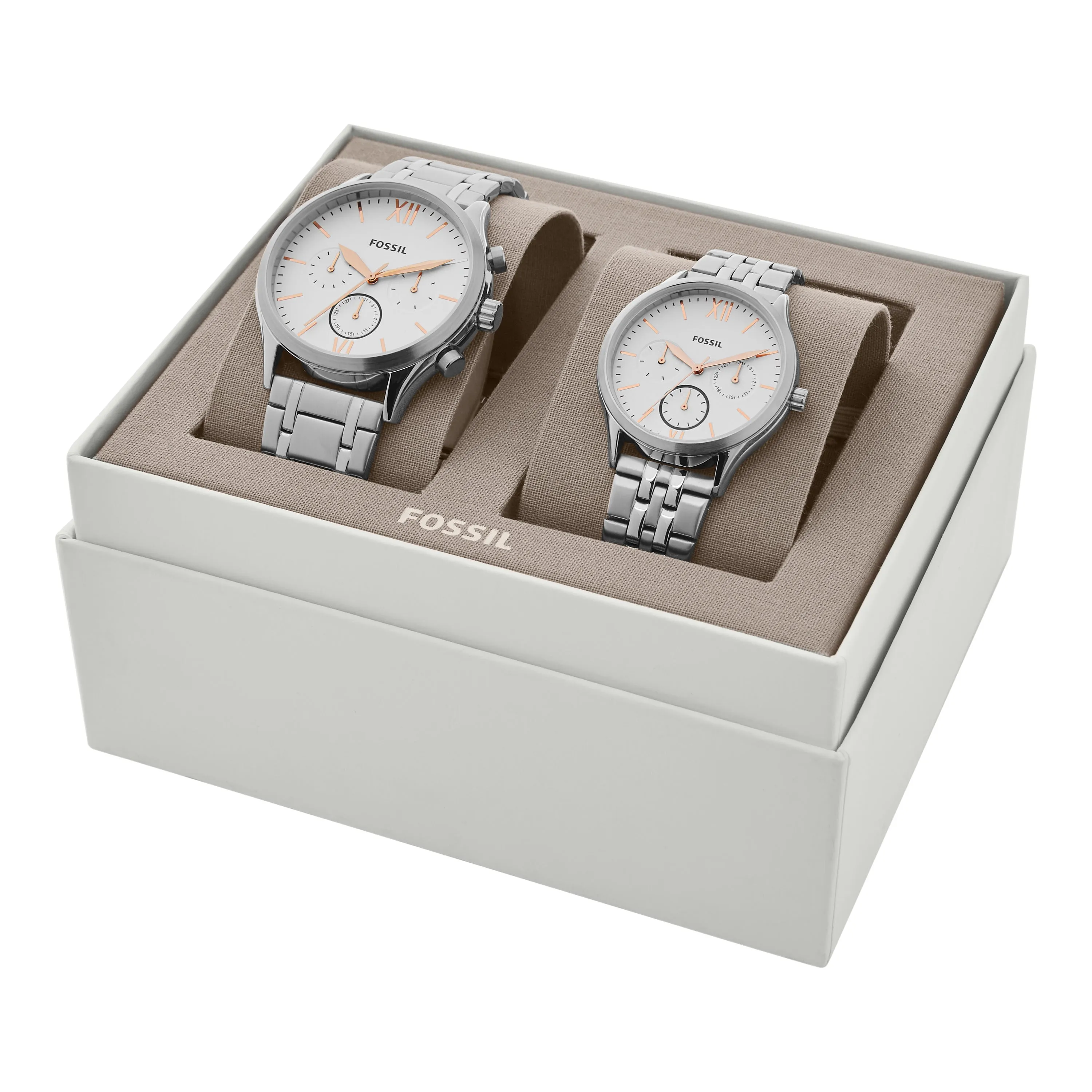 Fossil Men's Fenmore Midsize Multifunction, Stainless Steel Watch