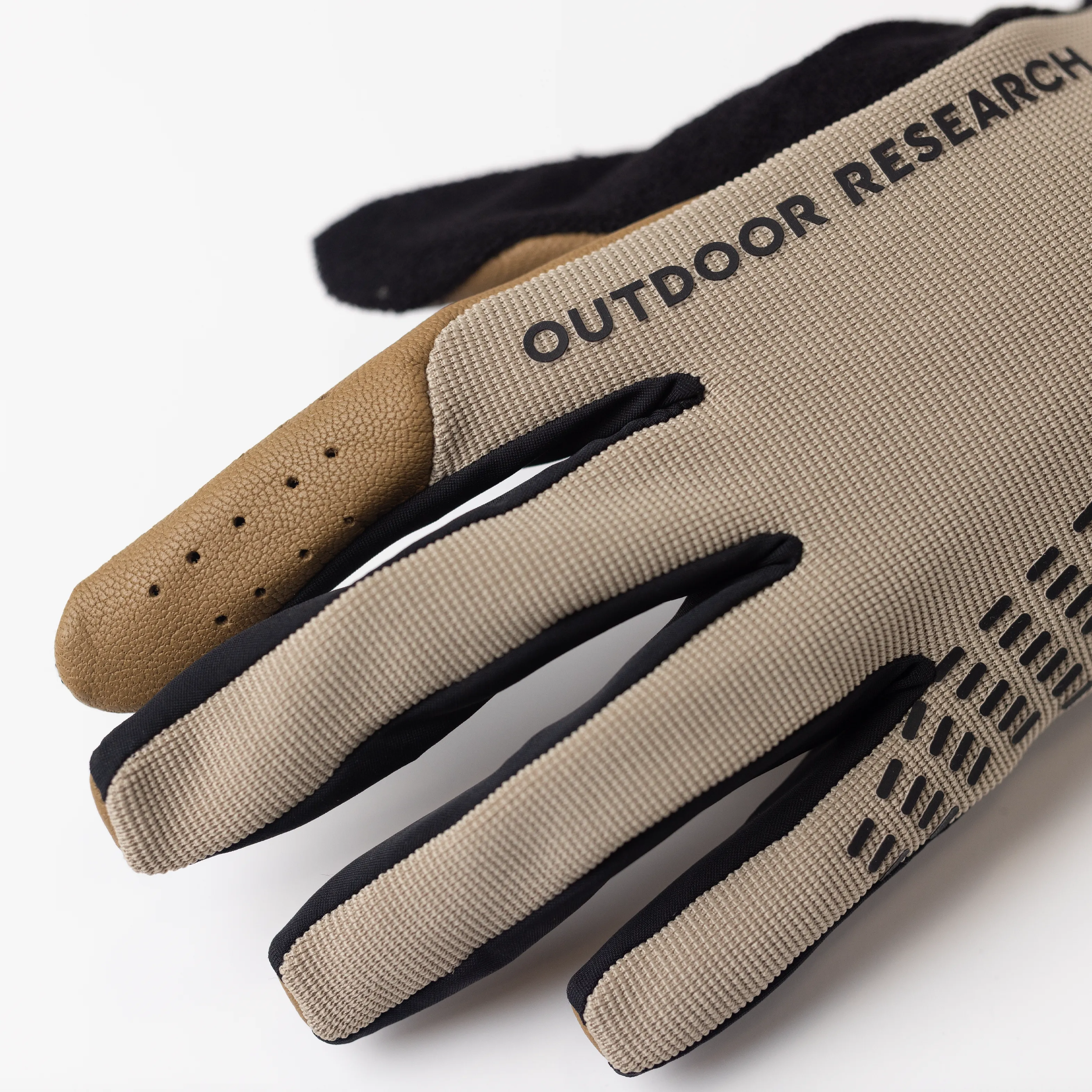 Freewheel MTB Leather Palm Bike Gloves Outdoor Research
