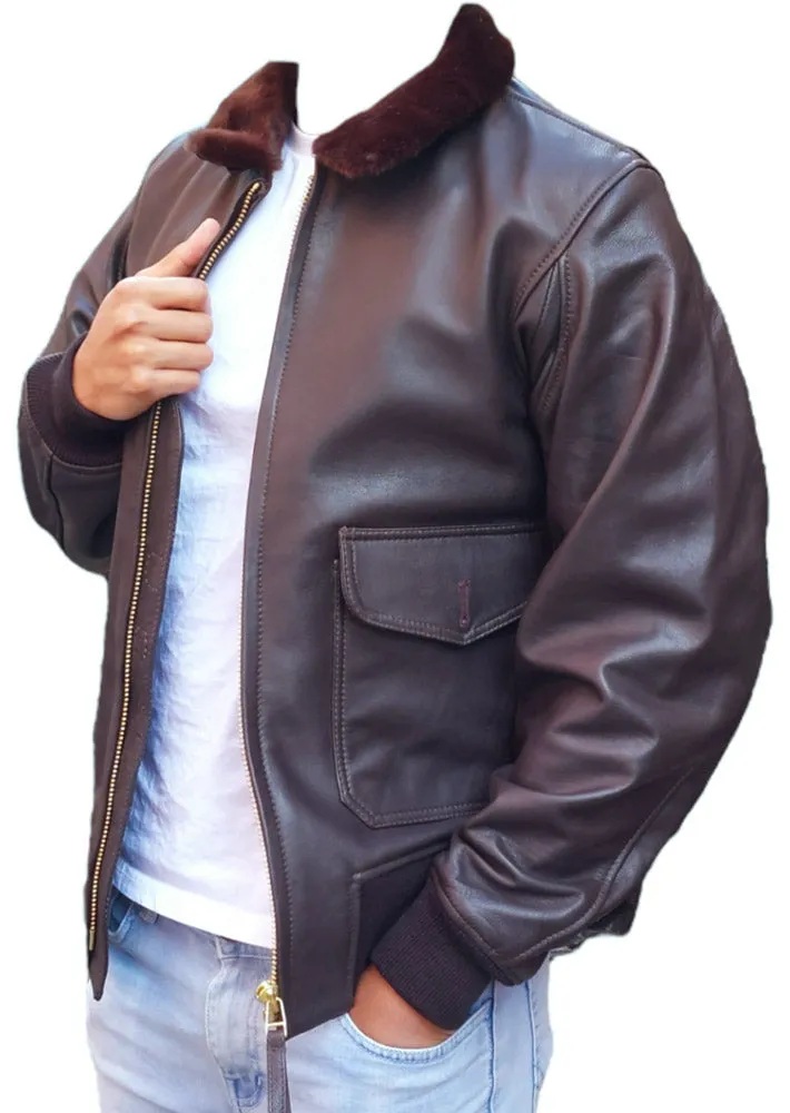 G1 LEATHER FLIGHT JACKET MK2 Silvermans
