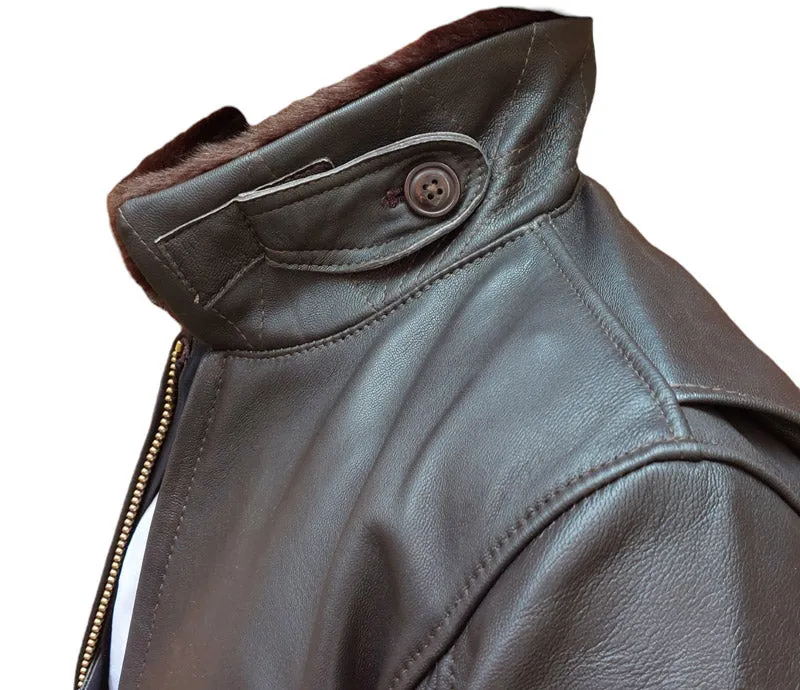 G1 LEATHER FLIGHT JACKET MK2 Silvermans