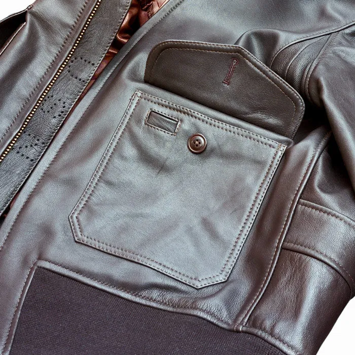G1 LEATHER FLIGHT JACKET MK2 Silvermans