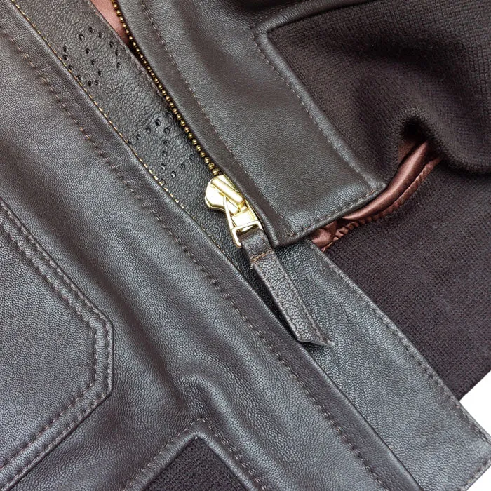 G1 LEATHER FLIGHT JACKET MK2 Silvermans