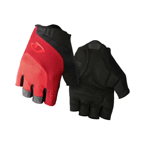 Giro Bravo Gel Mens Cycling Gloves (Bright Red)