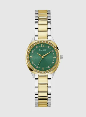 Gold 2 Tone Charlotte Link Watch Guess