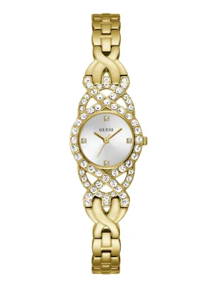Gold Adorn Crystal Watch Guess