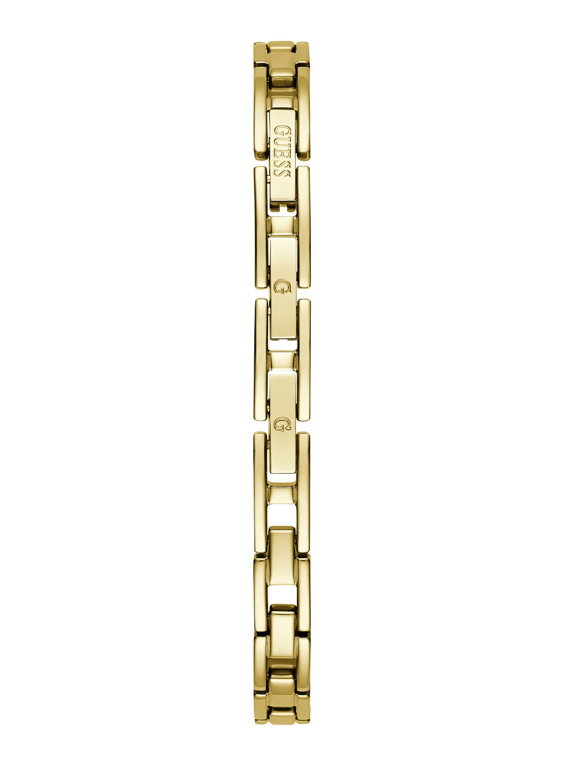 Gold Audrey Glitz Hexagonal Link Watch Guess